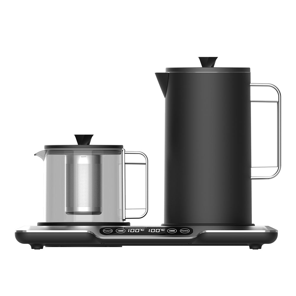 Hotsy W17A-B-3  Electric Glass Kettle Tea Pot Set