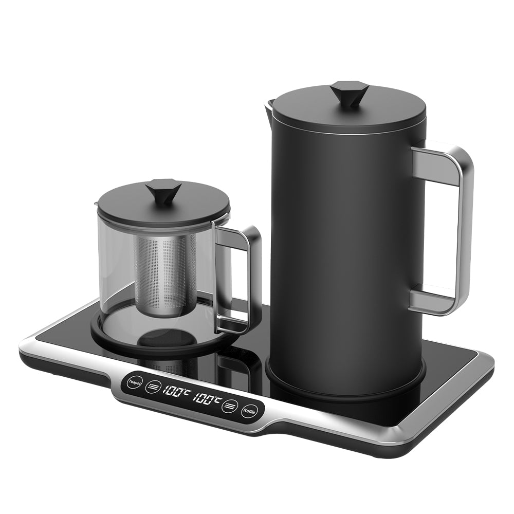 Hotsy W17A-B-3  Electric Glass Kettle Tea Pot Set