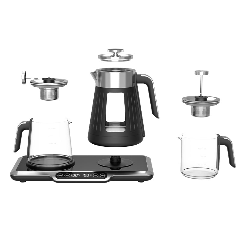 Hotsy WG17BH-B1  Digital Turkish Samovar Kettle Electric Tea Maker Set