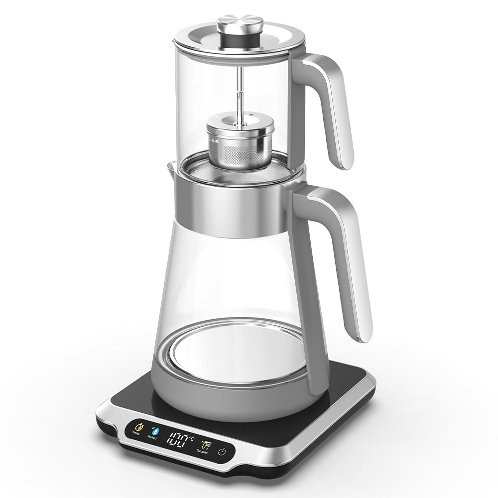 Hotsy WG17AH-B1-4 Samovar Maker Glass Kettle