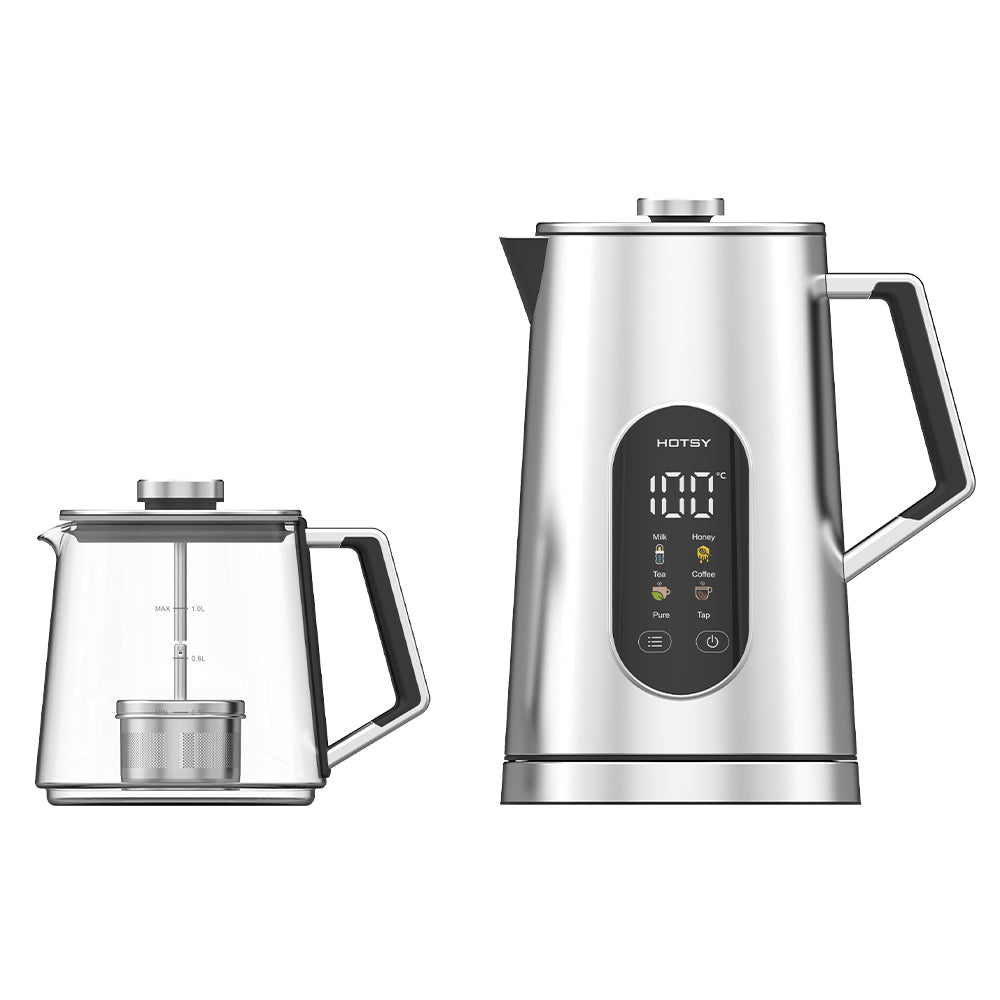 Hotsy W18ASH Glass Smart Kettle Electric Samovar