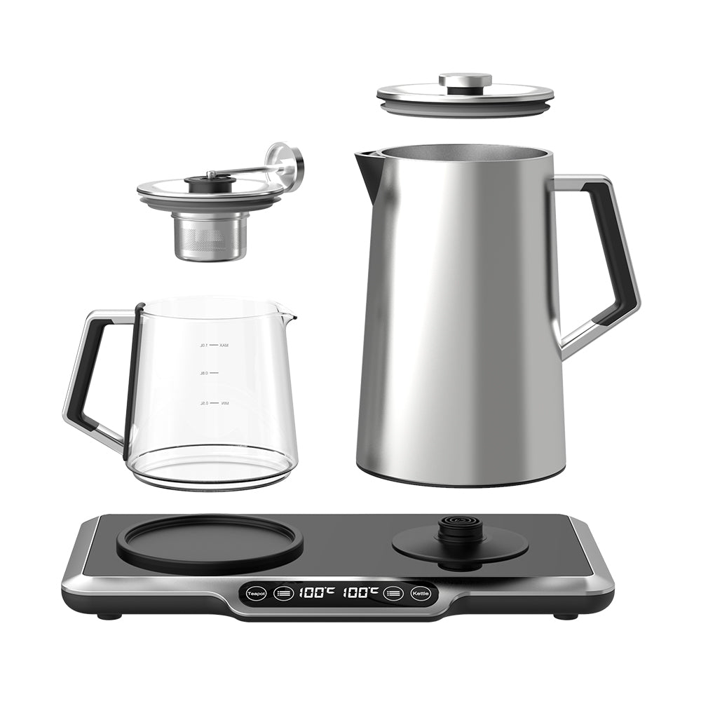 Hotsy W18AS-A-2 Glass Kettle Tea Maker Set