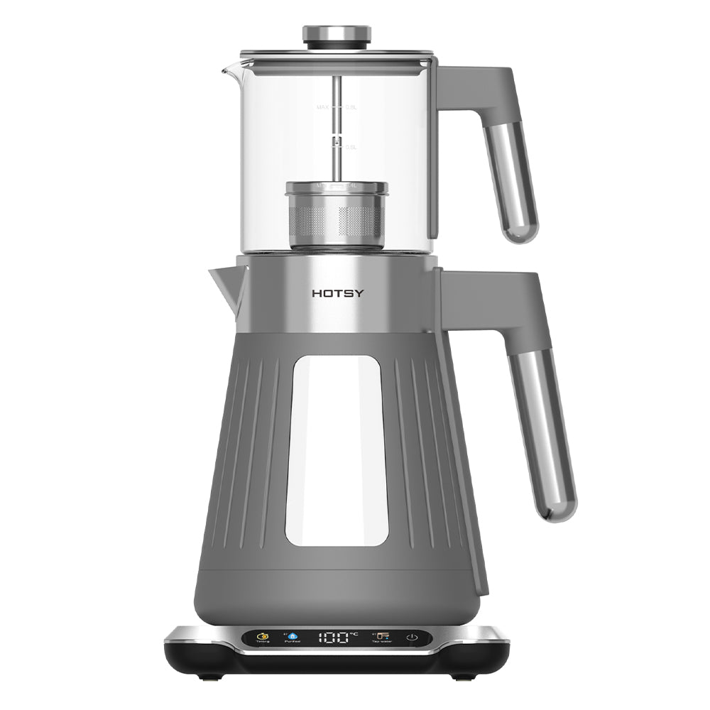 Hotsy WG17BH Samovar Digital Glass Kettle