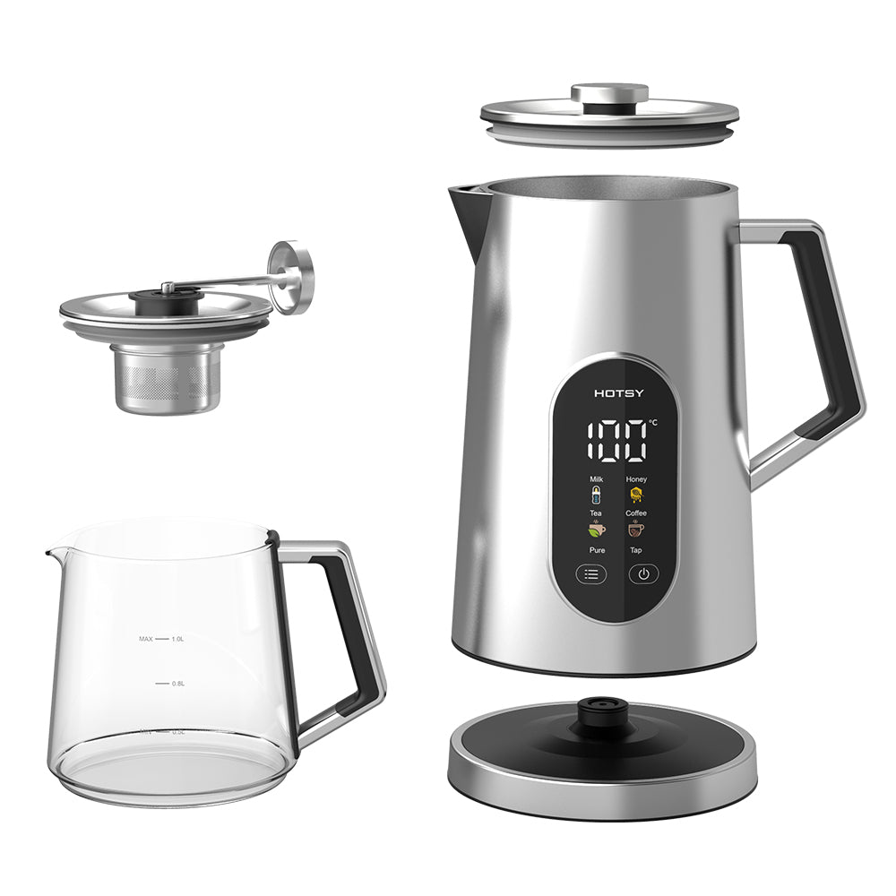 Hotsy W18ASH Glass Smart Kettle Electric Samovar