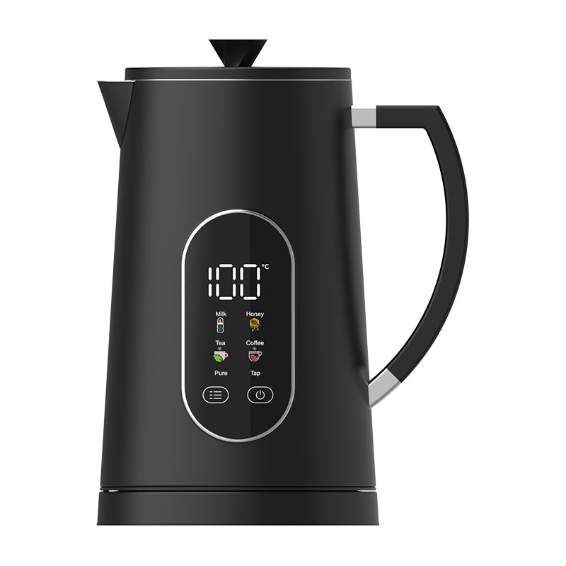 Hotsy-W18ES 1.7L Double Wall Stainless Steel Kettle Electric for Tea Coffee Water Boiling