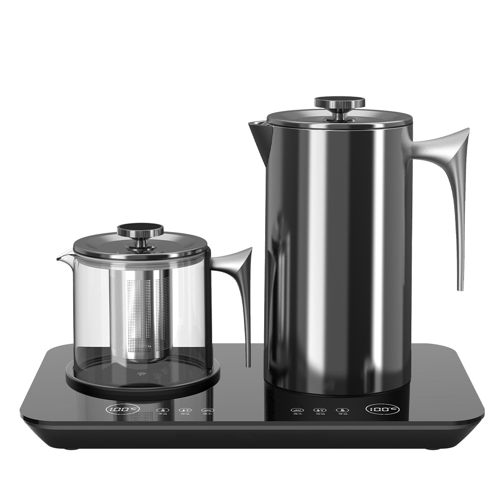 Hotsy W17F-A-3 Glass Electric Kettle Tea Maker Set
