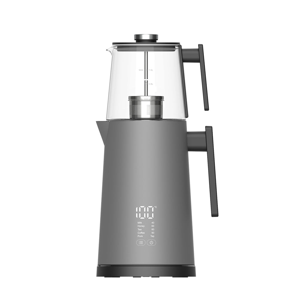Hotsy W18BH Glass Electric Digital Kettle Samovar Maker