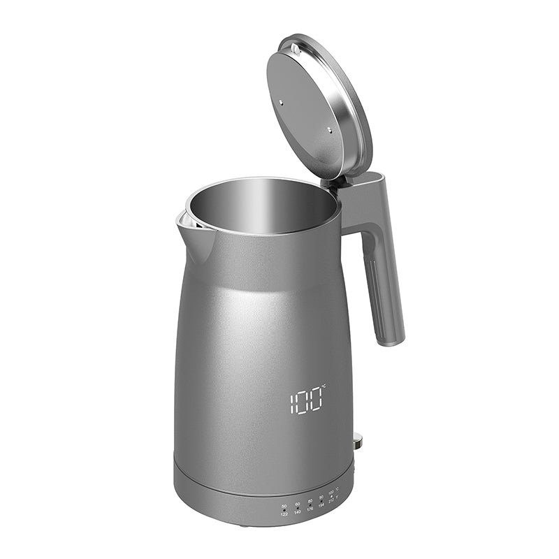 Hotsy W19AC2 Modern 1.7L Double Wall Stainless Steel Hotel Kettle Boiling Water Tea Maker