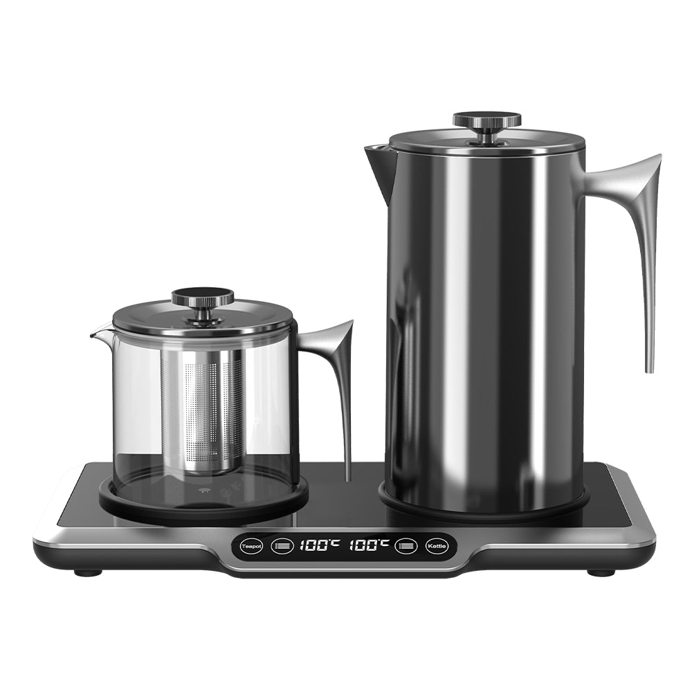 Hotsy W17F-A-3 Glass Electric Kettle Tea Maker Set