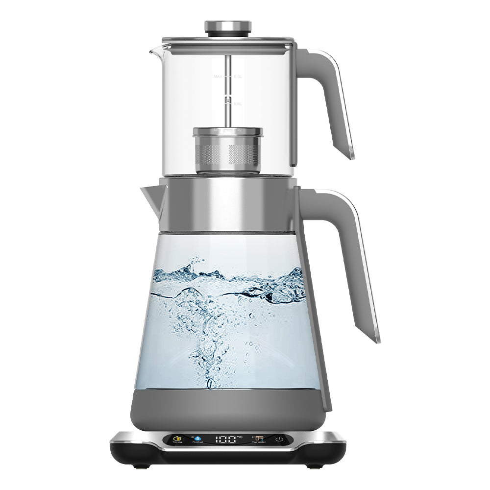 Hotsy WG17AH-B1-4 Samovar Maker Glass Kettle