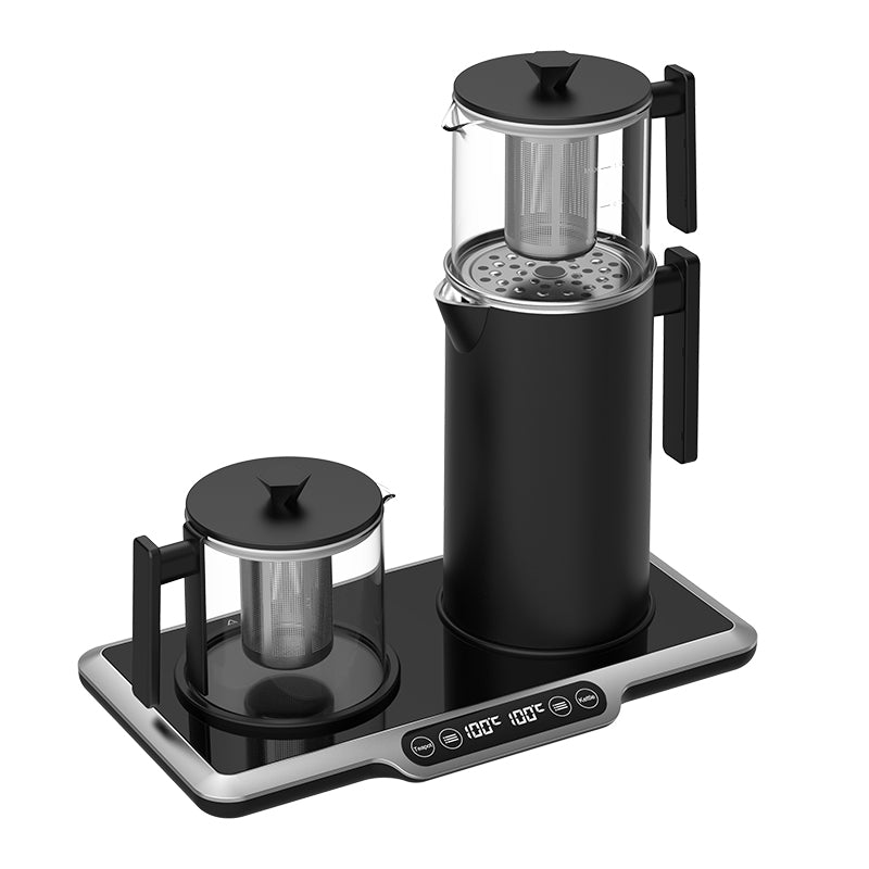 Tea Maker Machine Pod Tea Machine Hotsy W17BH-B Glass Teapot Tea Maker Machine Electric Kettle