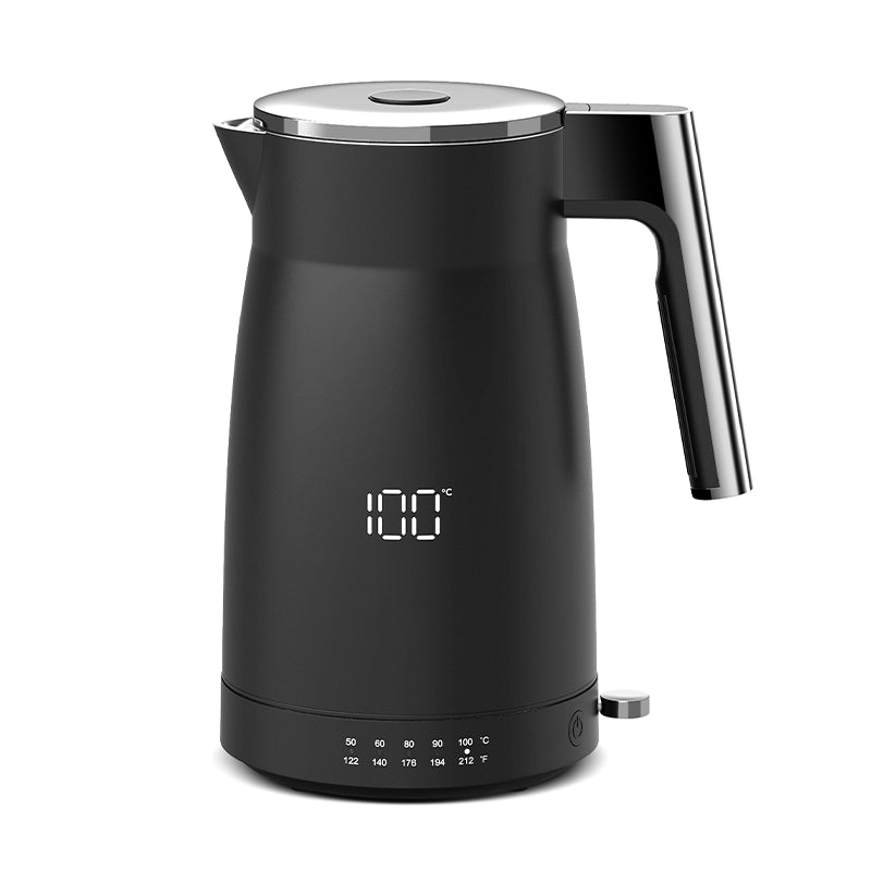 Hotsy W19AC2 Modern 1.7L Double Wall Stainless Steel Hotel Kettle Boiling Water Tea Maker