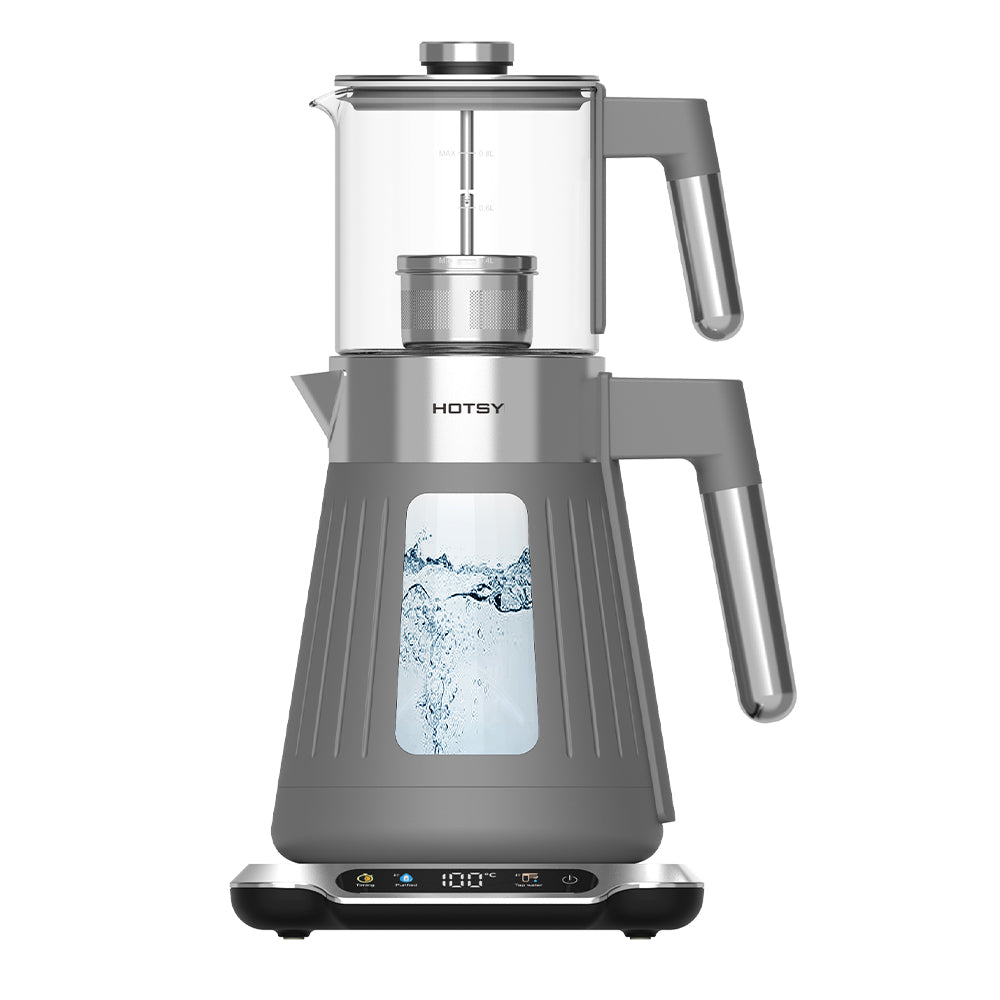 Hotsy WG17BH Samovar Digital Glass Kettle