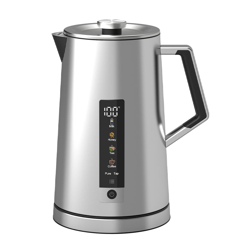 Hotsy-W18BS Portable 1.7L Stainless Steel Smart Electric Tea Kettle