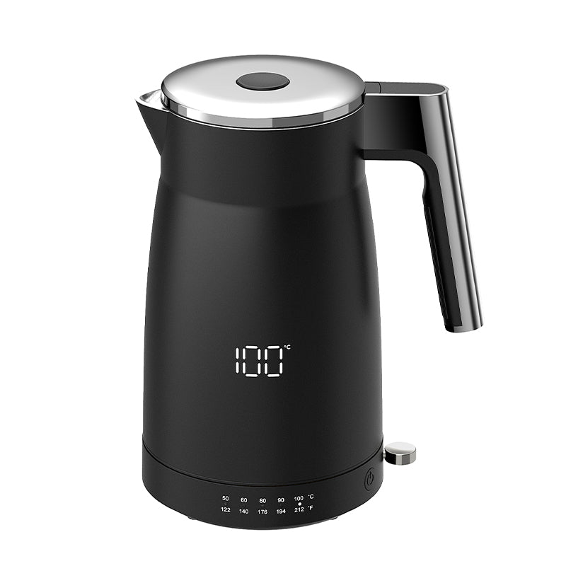 Hotsy W19AC2 Modern 1.7L Double Wall Stainless Steel Hotel Kettle Boiling Water Tea Maker