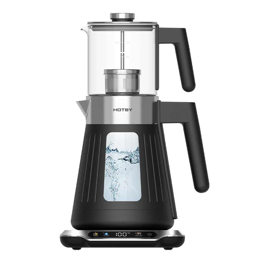 Hotsy WG17BH Samovar Digital Glass Kettle