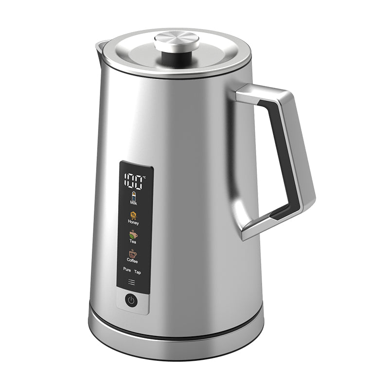 Hotsy-W18BS Portable 1.7L Stainless Steel Smart Electric Tea Kettle