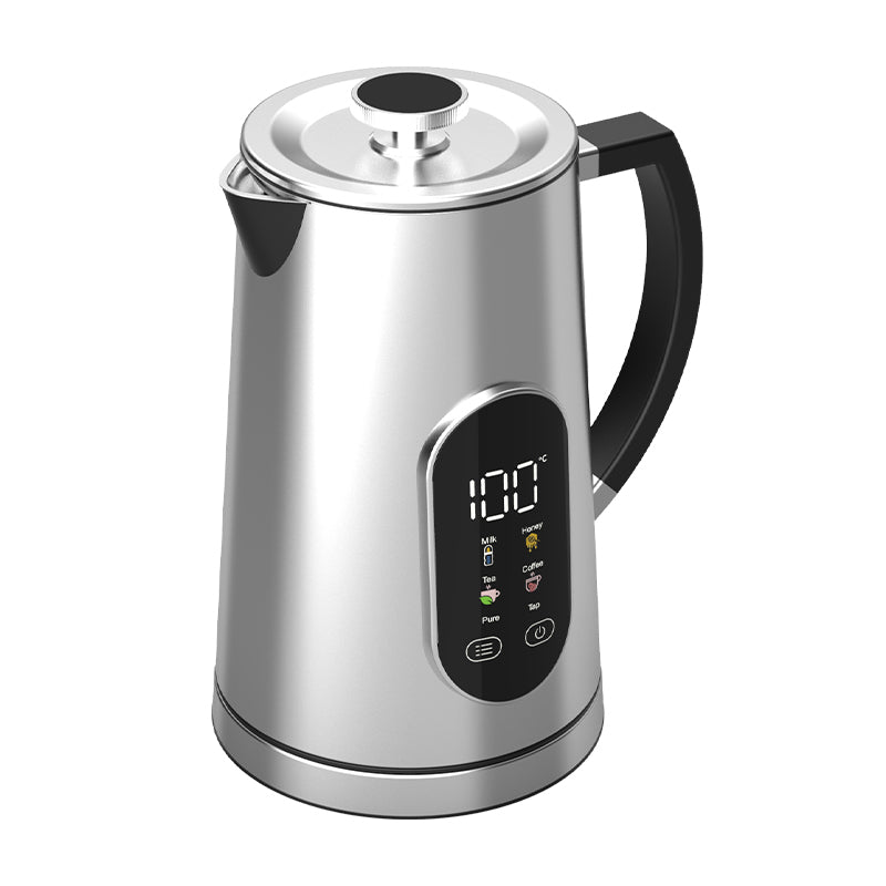 Hotsy-W18ES 1.7L Double Wall Stainless Steel Kettle Electric for Tea Coffee Water Boiling