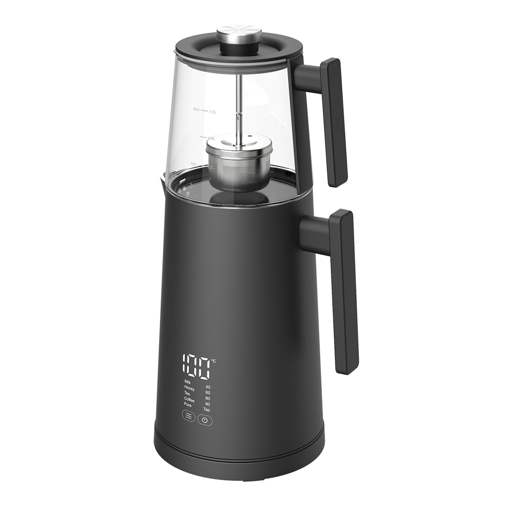 Hotsy W18BH Glass Electric Digital Kettle Samovar Maker